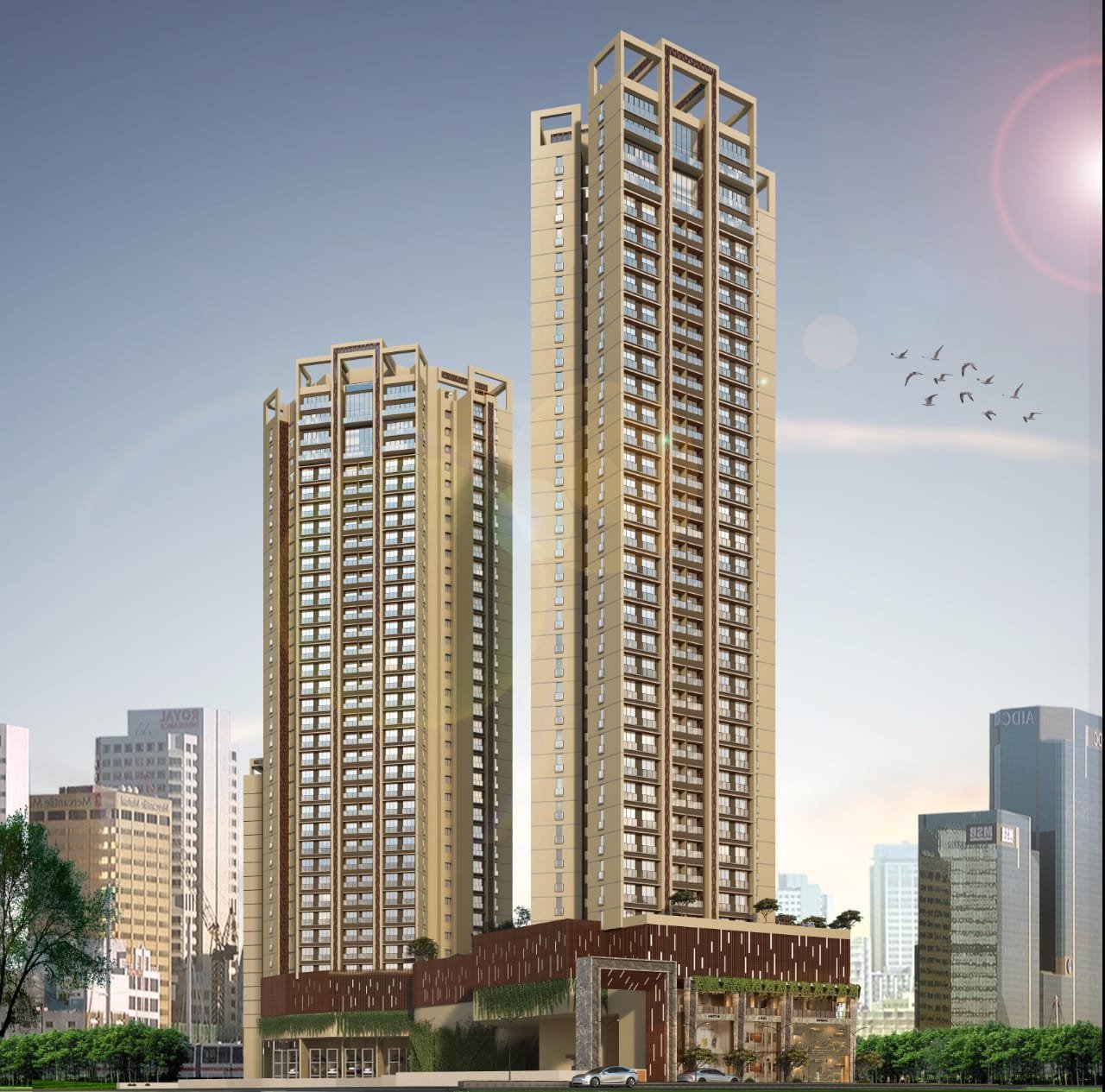 The Hyde Park, Near Cine Prime Mall, Mira Road (East)
